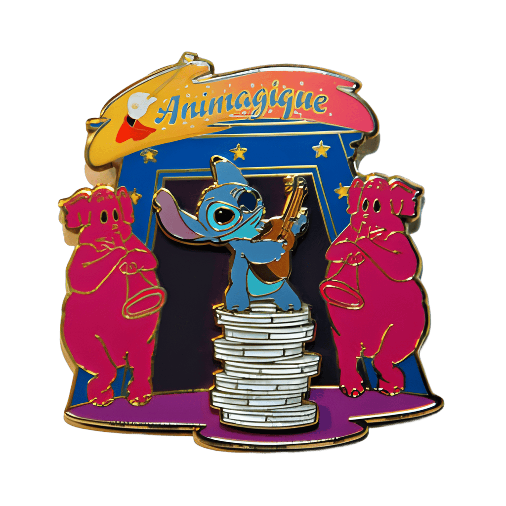 Stitch - Animagique (pink elephants) Disney pin