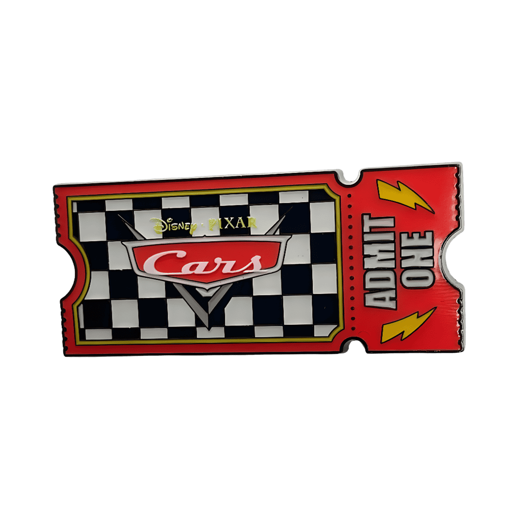 Cars Ticket Disney pin