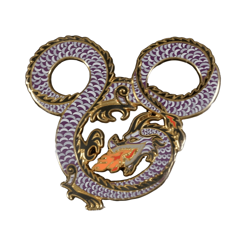 Purple Disney pin