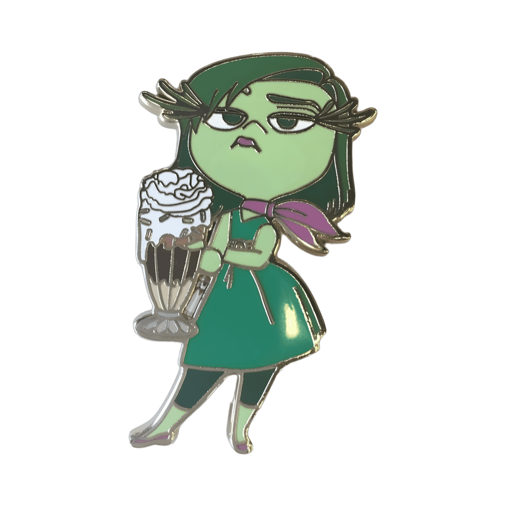 Disgust Disney pin