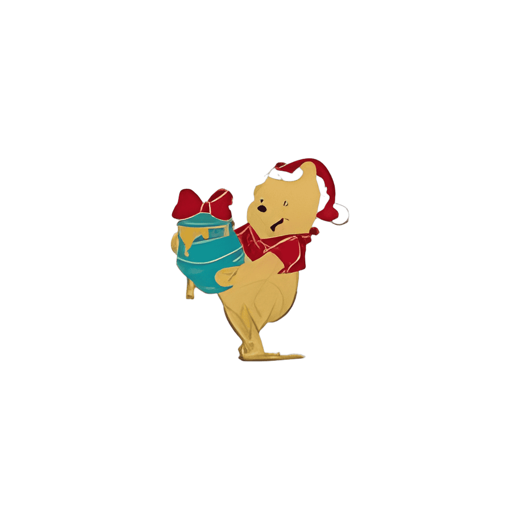 Pooh with a Hunny Pot Disney pin