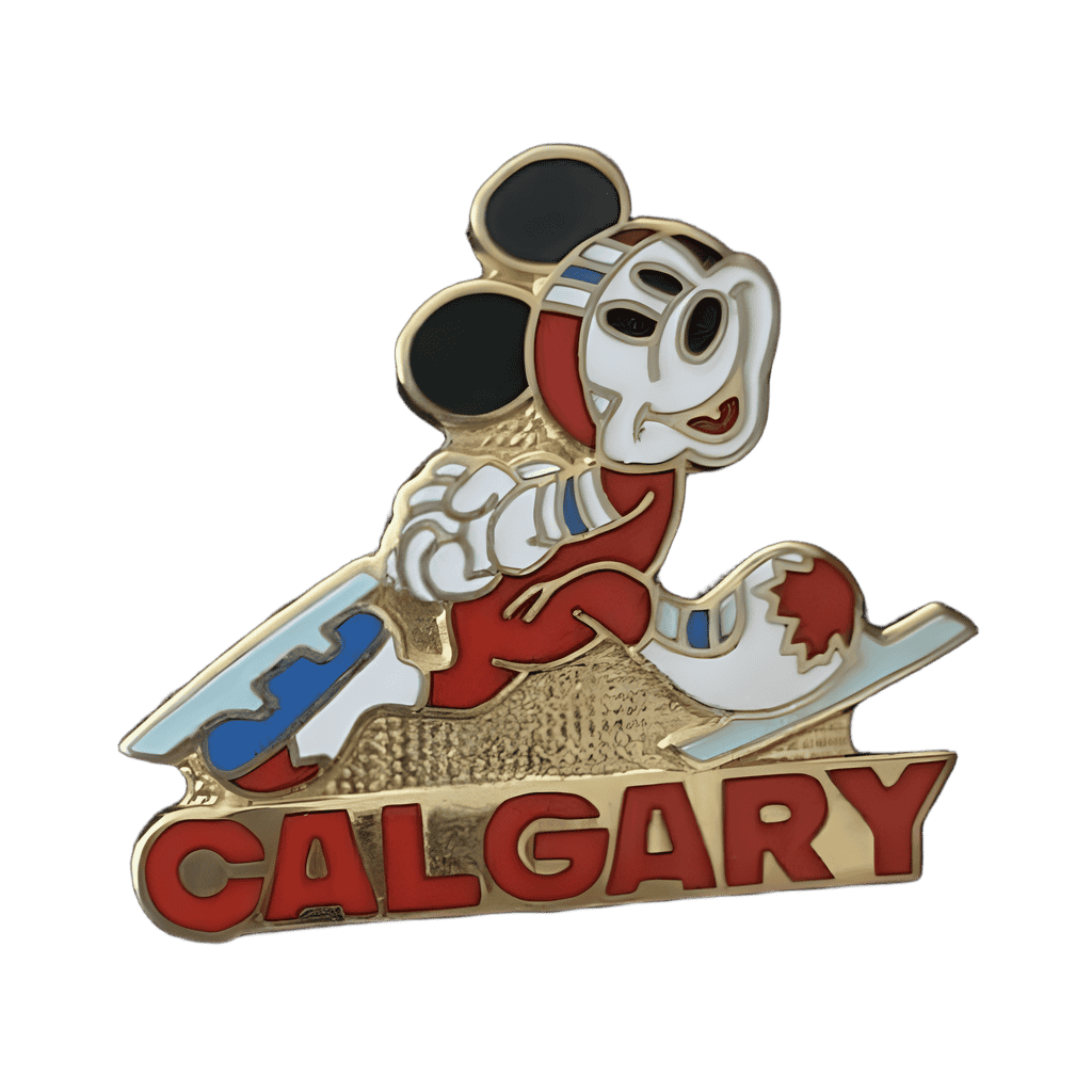 AMK - Mickey Speed Skating Disney pin