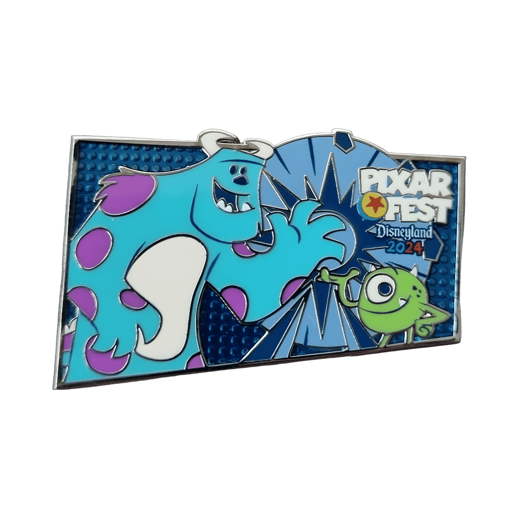Sulley and Mike Puzzle Piece Disney pin