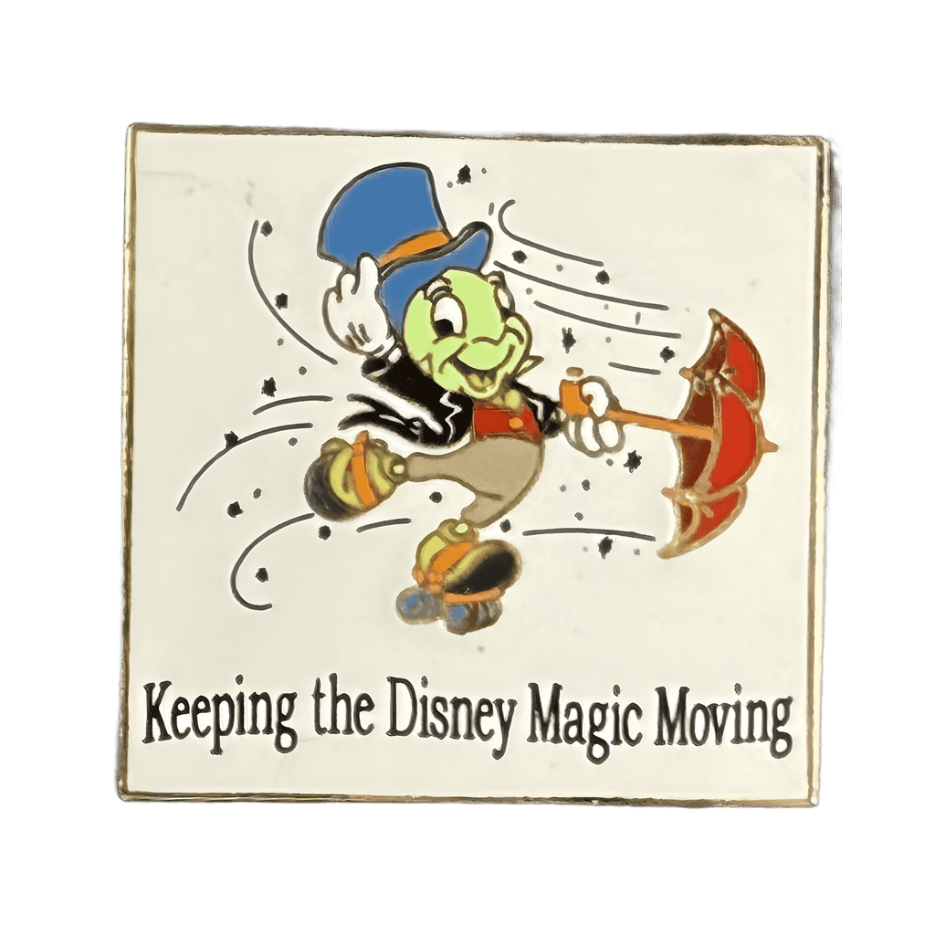 Keeping the Disney Magic Moving - Jiminy Cricket Disney pin
