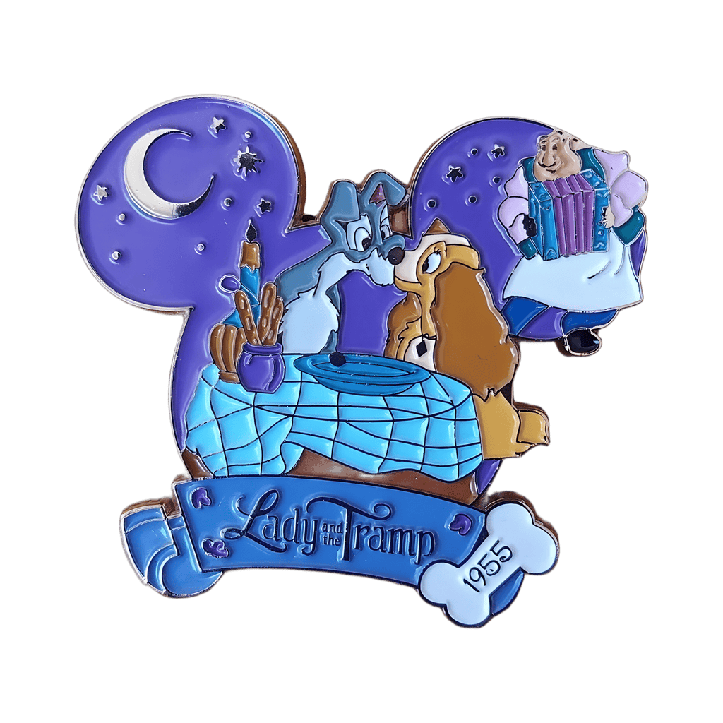 Lady and the Tramp Disney pin