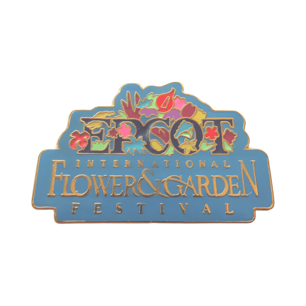 Blue Festival Logo Disney pin