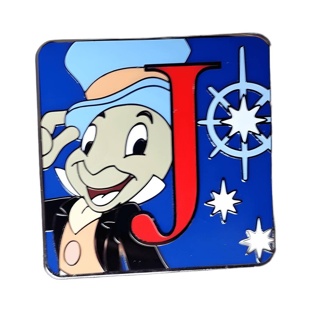 J - Jiminy Cricket Disney pin