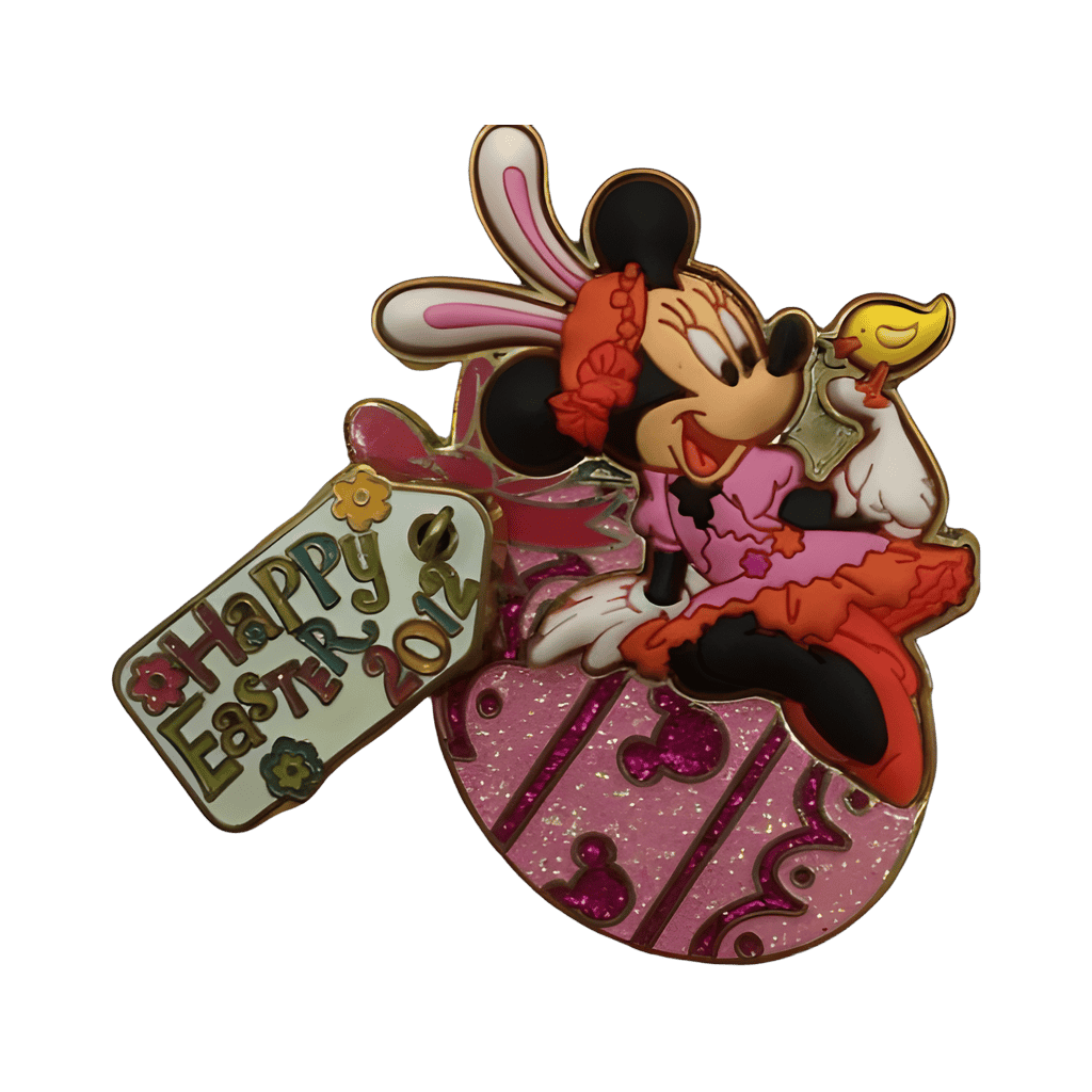 Happy Easter 2012 Minnie Mouse Disney pin