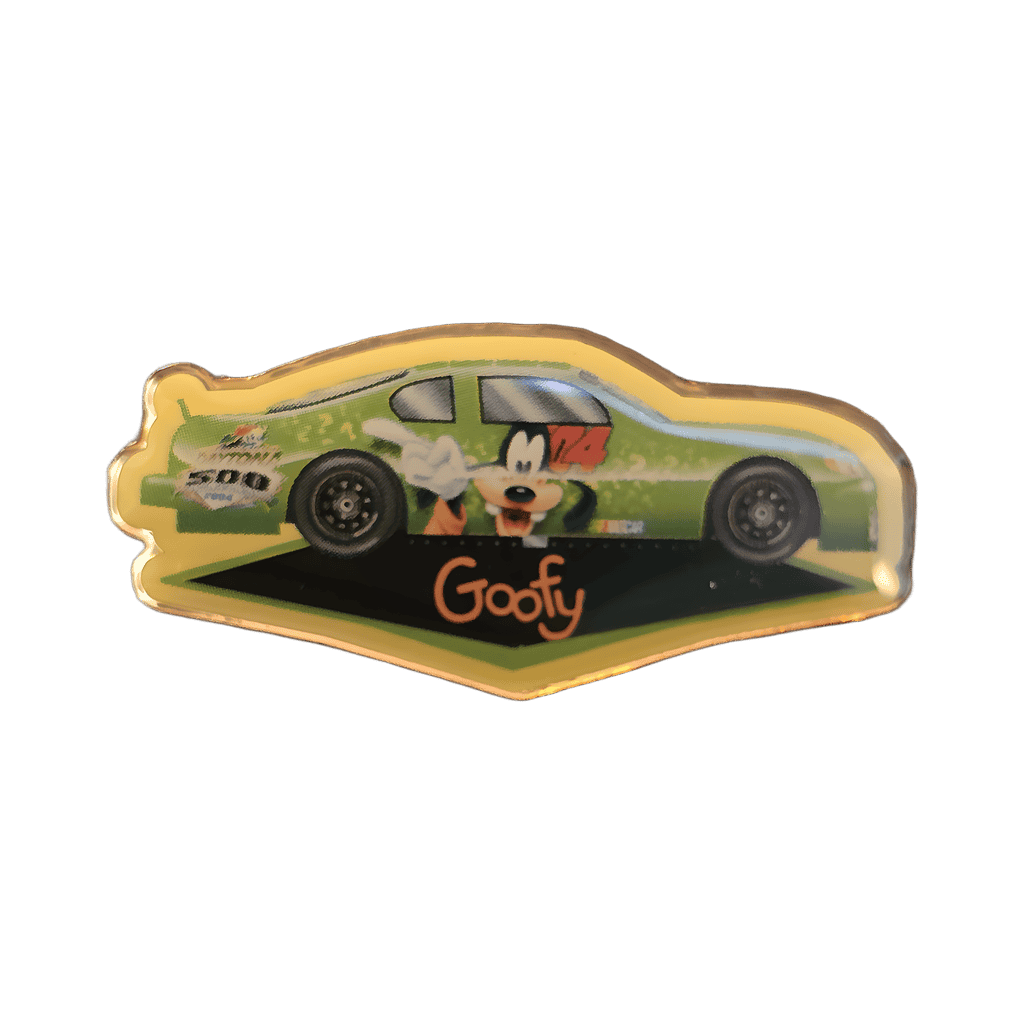Goofy Daytona 500 NASCAR Disney pin