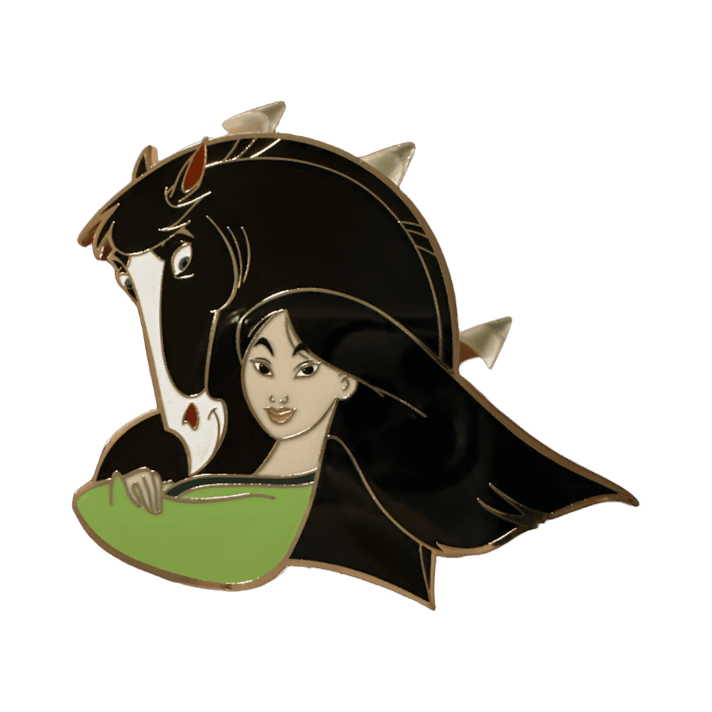 Mulan with Khan Disney pin