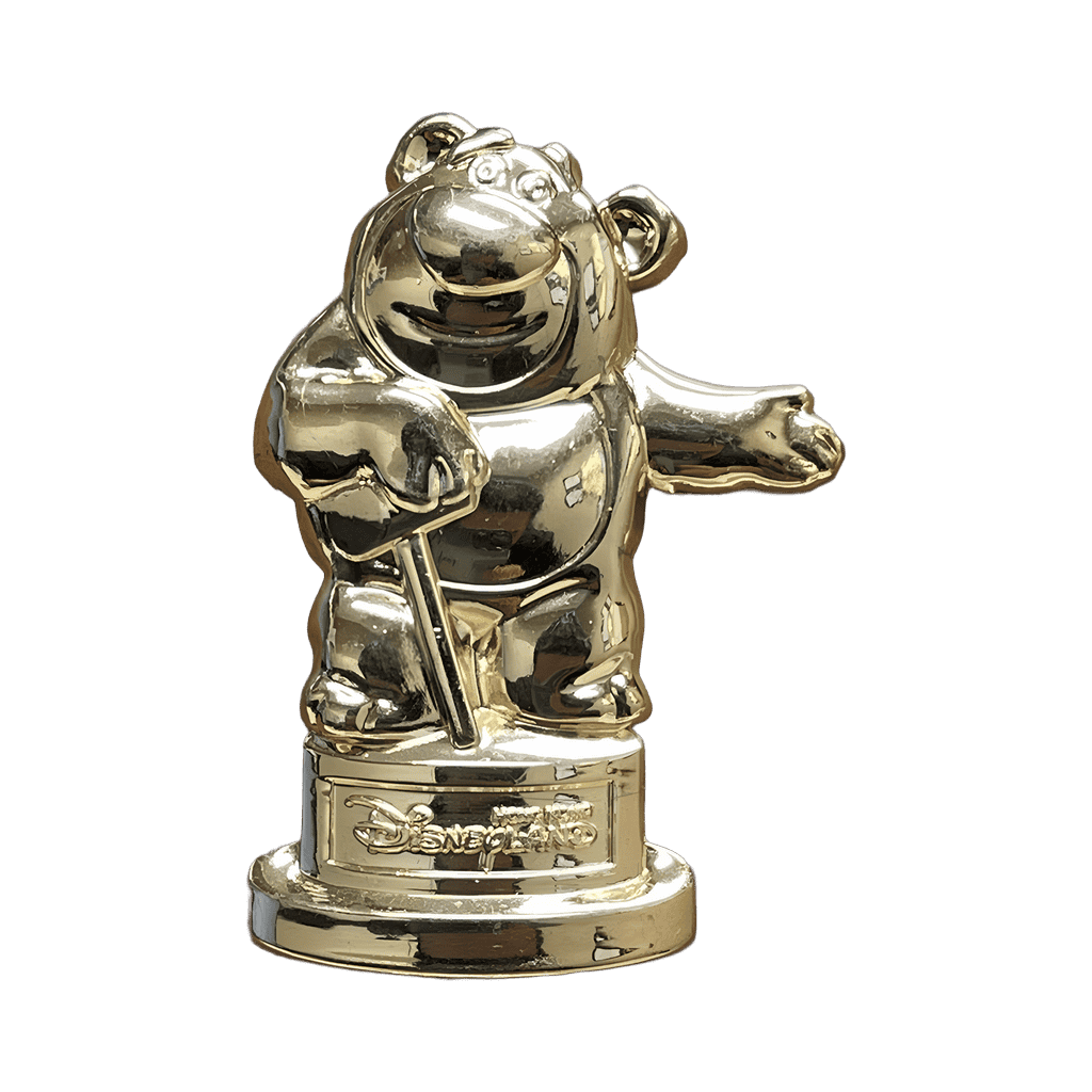Golden Lotso Statue Disney pin