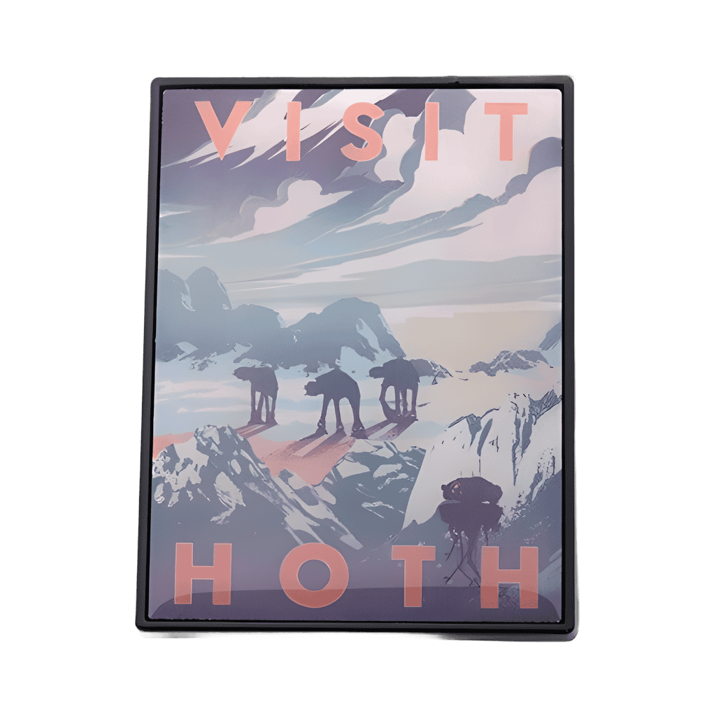Hoth Set - Visit Hoth Poster Disney pin