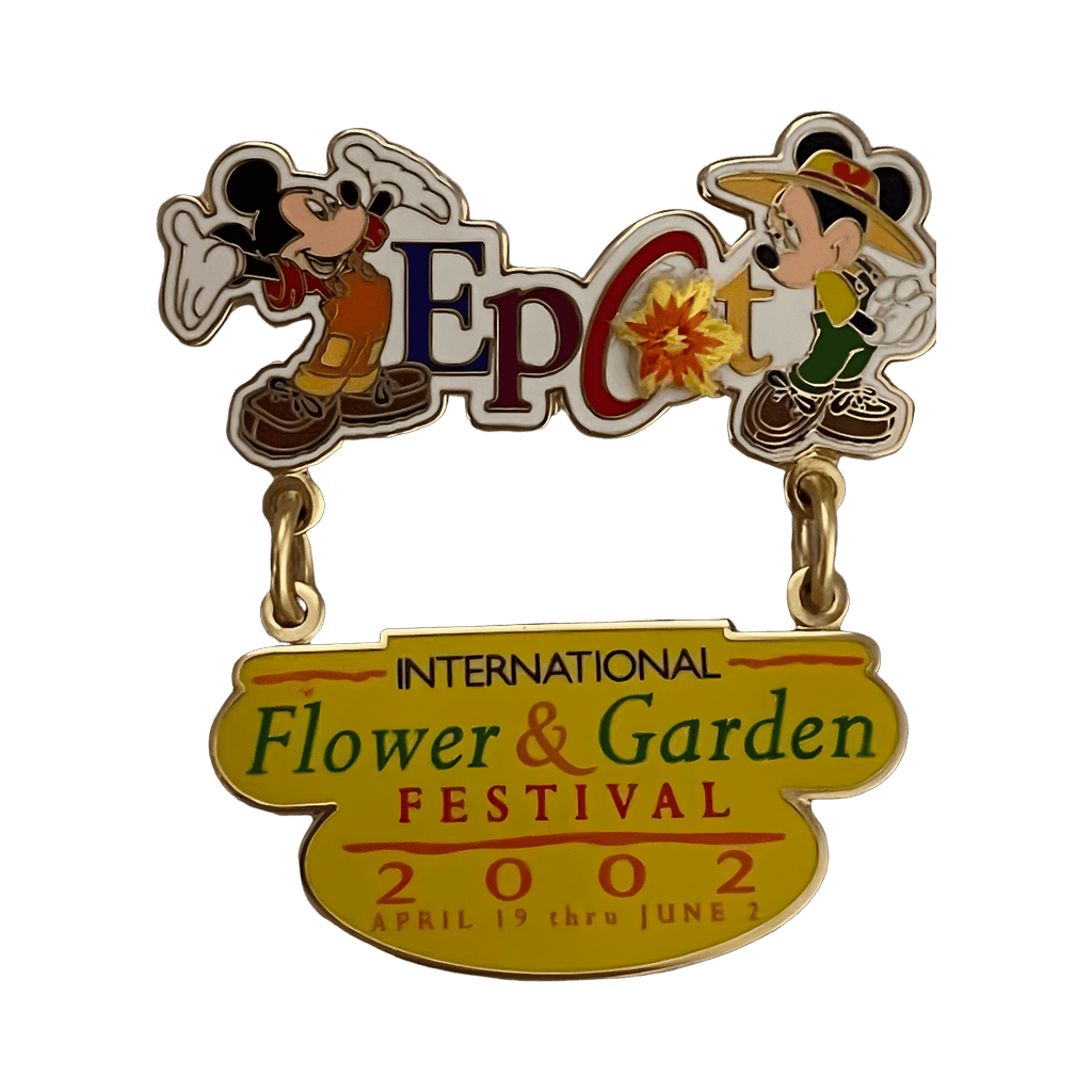 Mickey & Minnie Dangle Disney pin
