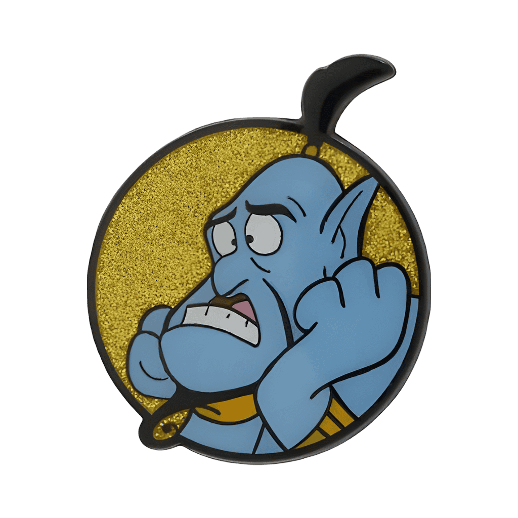 Genie sigh Disney pin