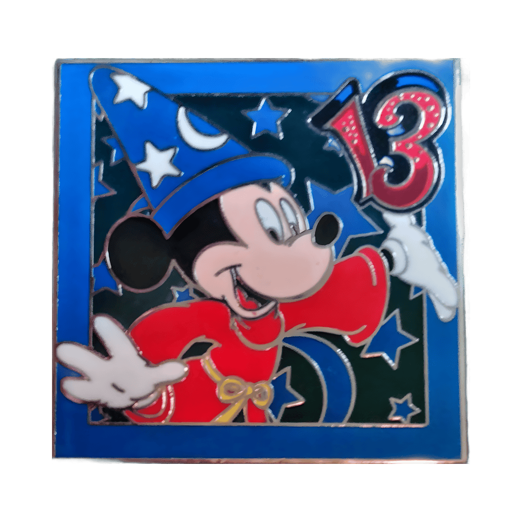 Sorcerer Mickey Square Disney pin