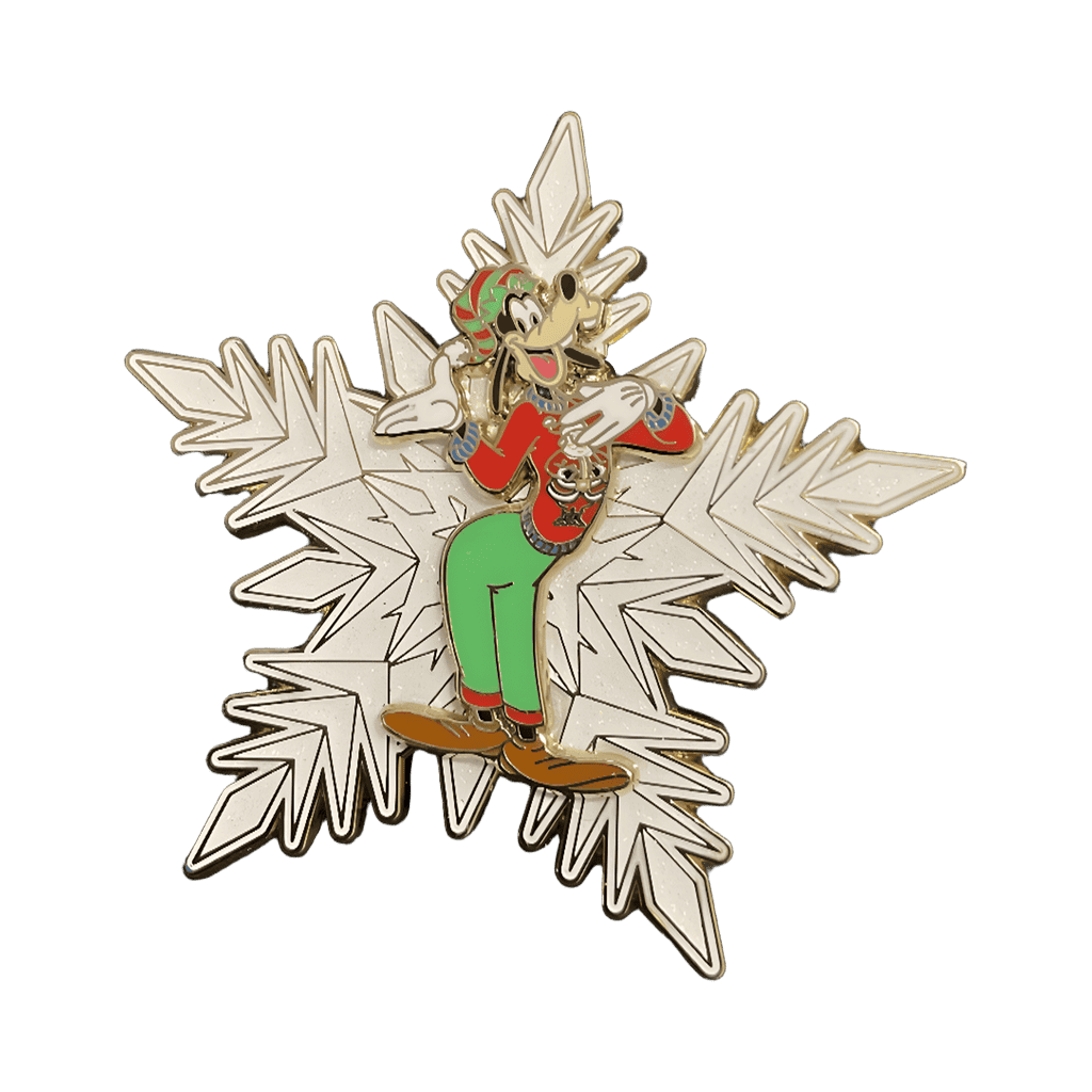 Goofy Snowflake Disney pin