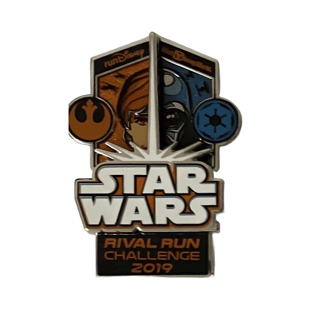 Challenge Run - Logo - Luke/Darth Disney pin