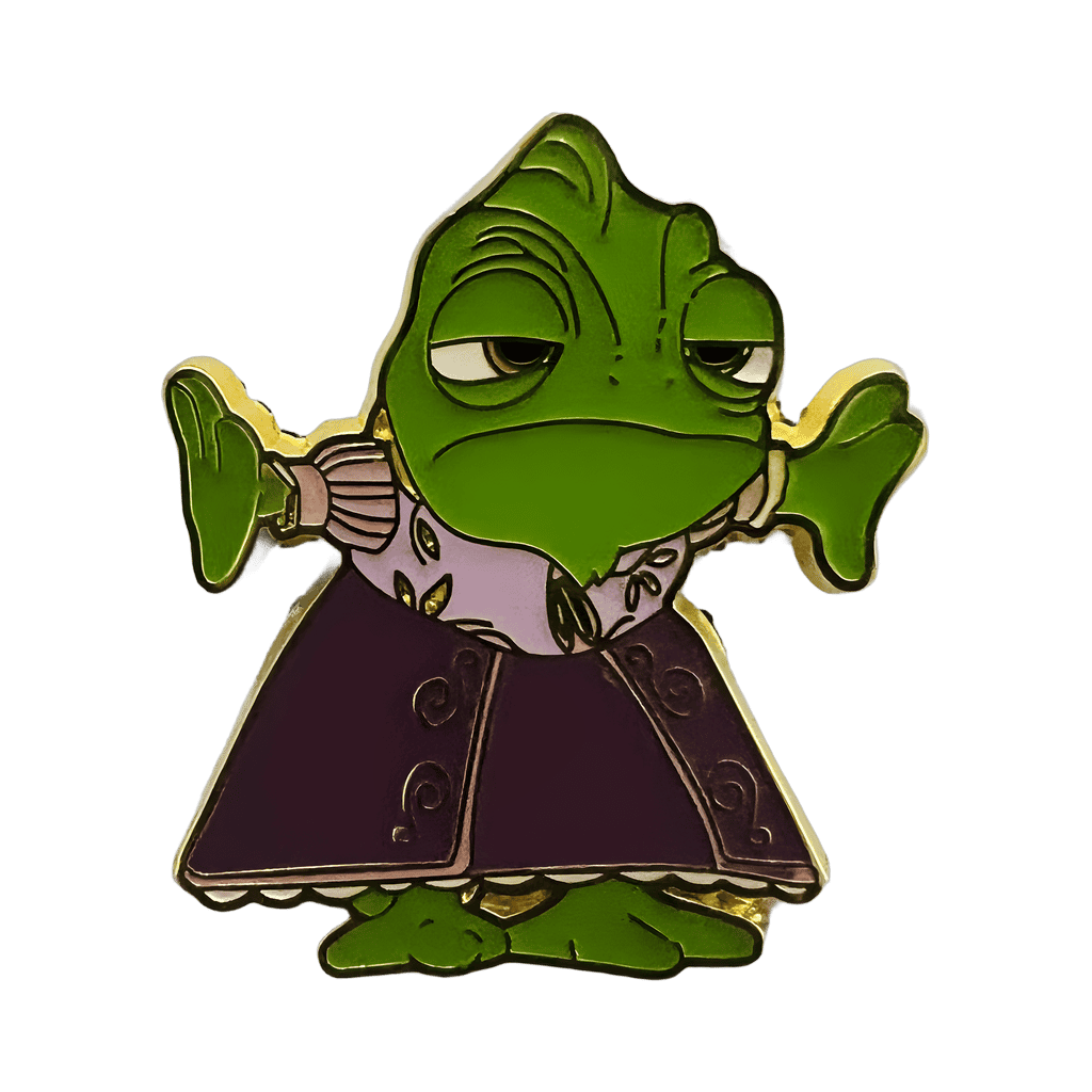 Pascal in Dress Disney pin