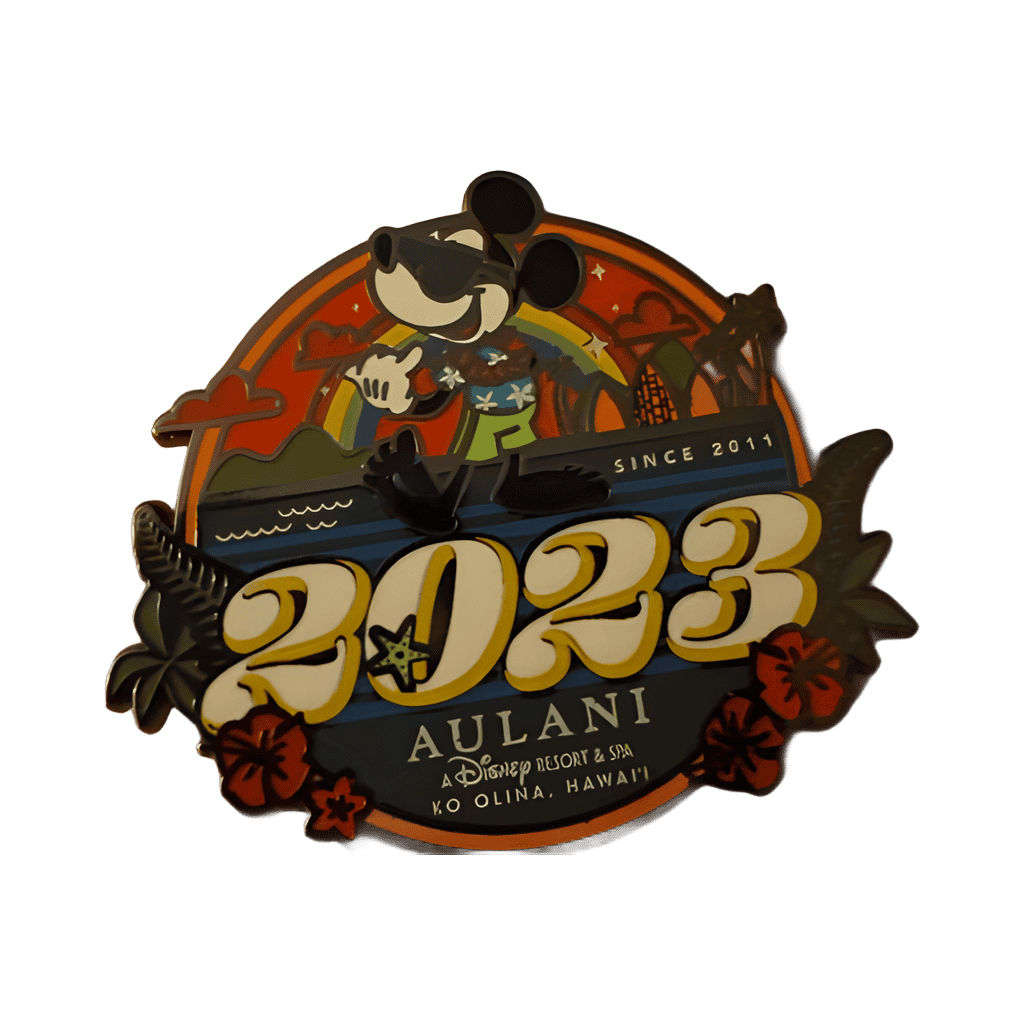 Aulani Mickey Disney pin