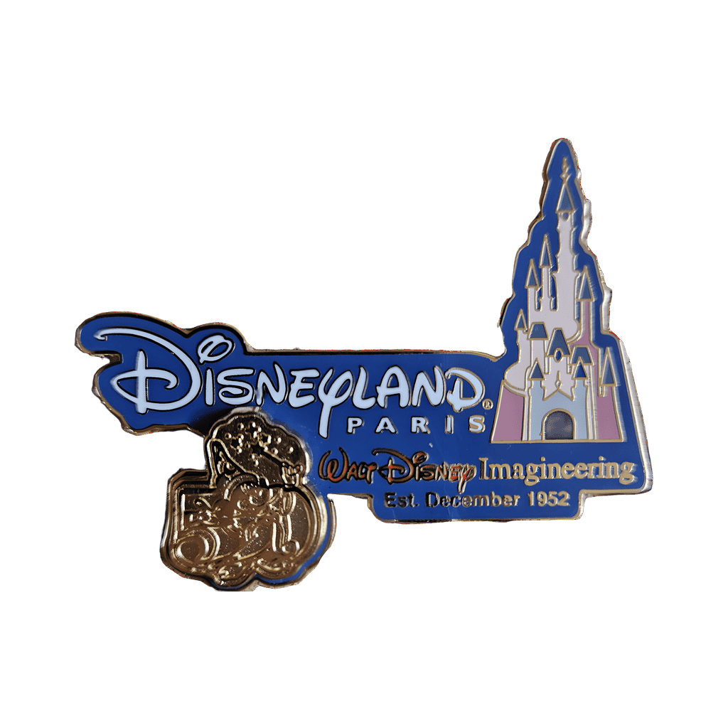 Disneyland Paris Walt Disney Imagineering Est December 1952 - Gold Logo Disney pin