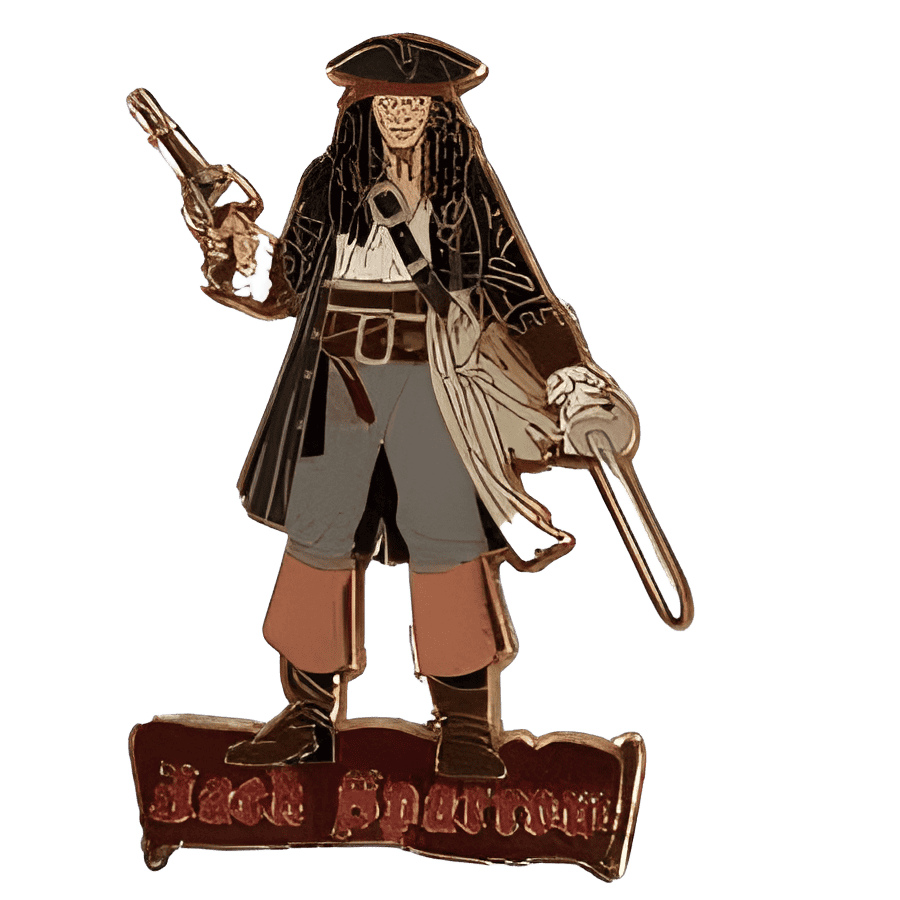Captain Jack Sparrow Disney pin