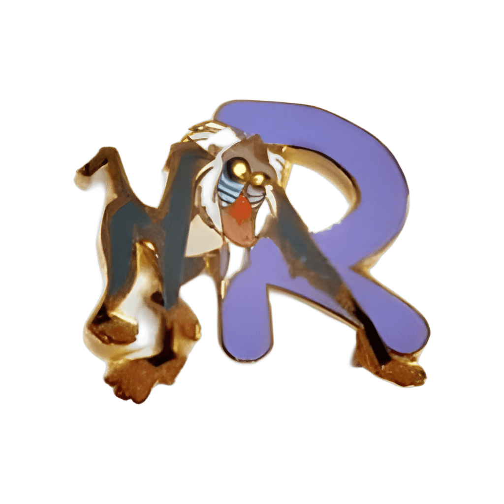 R is for Rafiki Disney pin