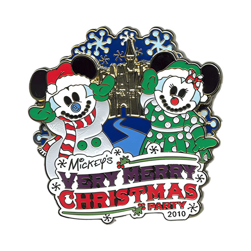 2010 very merry Christmas party Disney pin