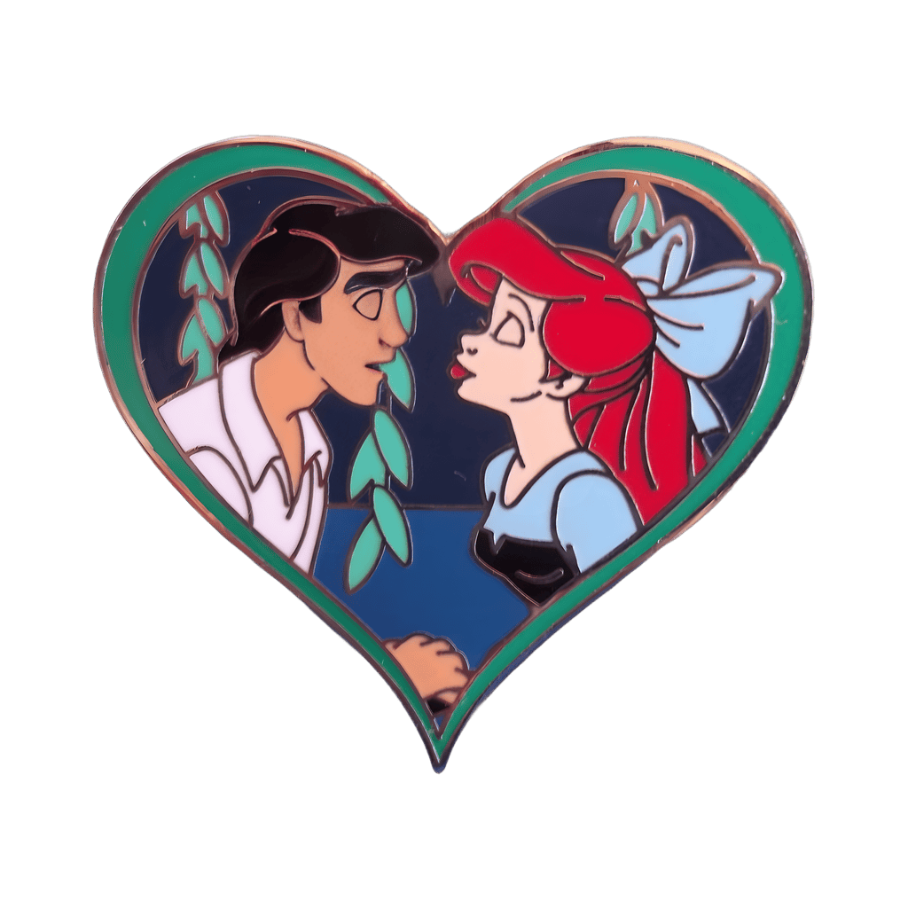 Ariel and Eric Disney pin