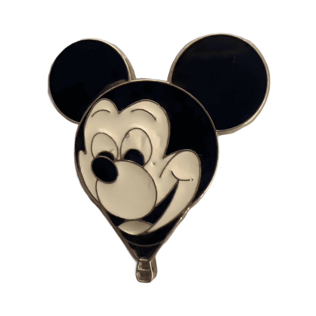 Mickey Mouse - Hot Air Balloon - Black & White Disney pin