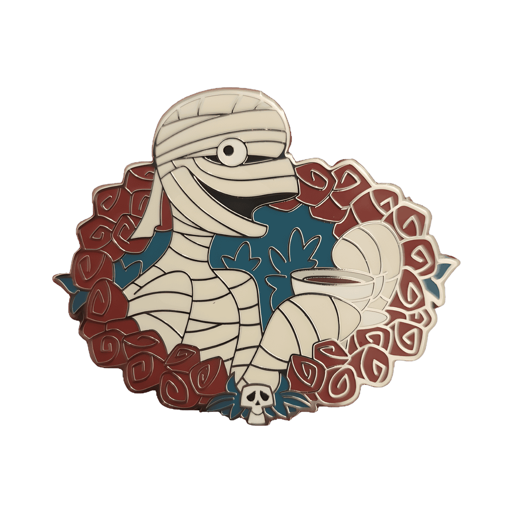 Floral Wreath Frames Mystery Collection — The Mummy Disney pin