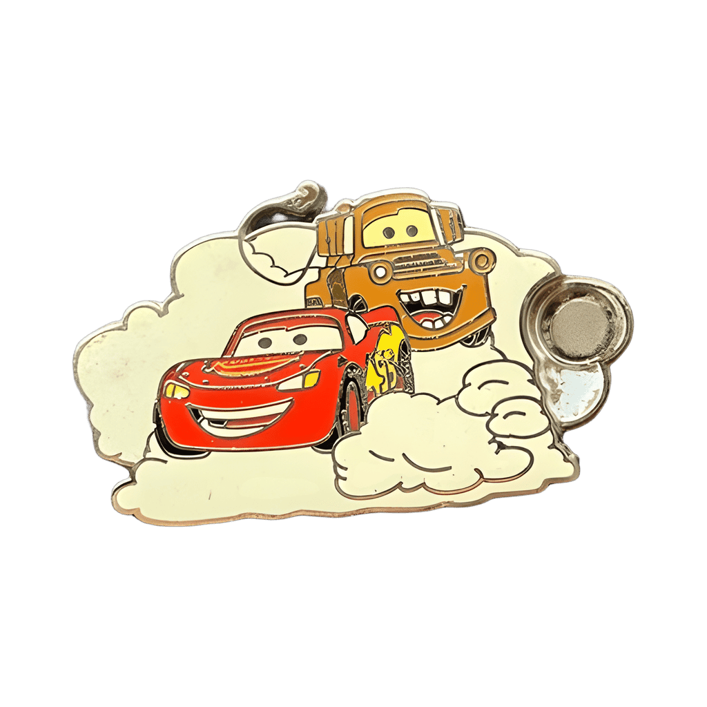 Cars Lightning McQueen and Tow Mater Disney pin