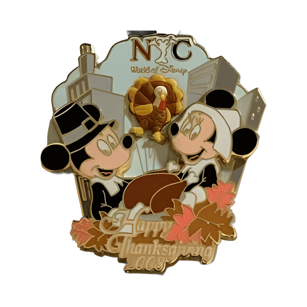 Happy Thanksgiving 2008 Disney pin