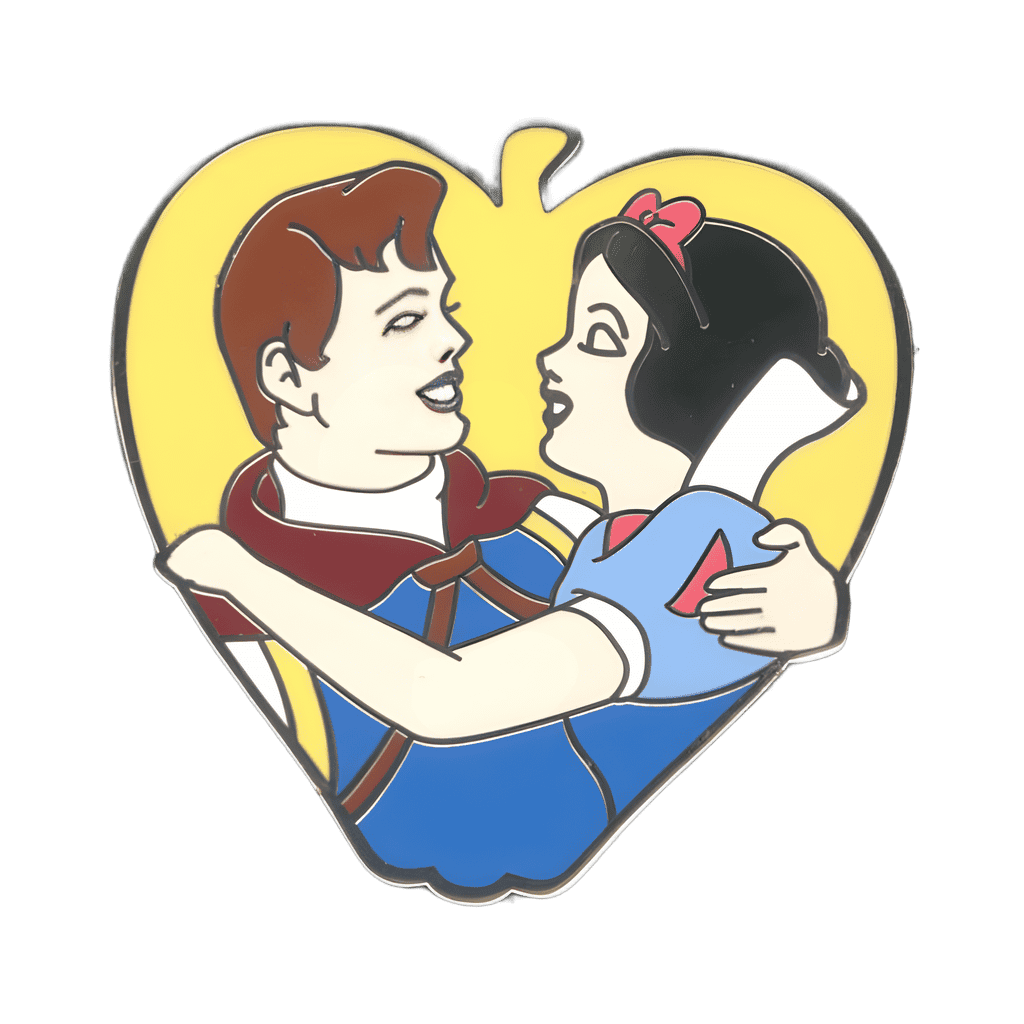 Prince and Snow White Disney pin
