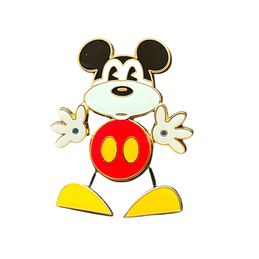 Bendable Mickey Mouse Disney pin
