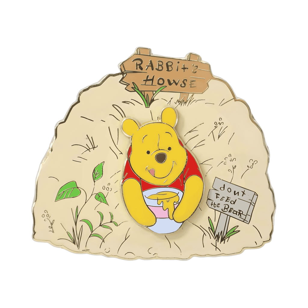 Rabbit's House Disney pin