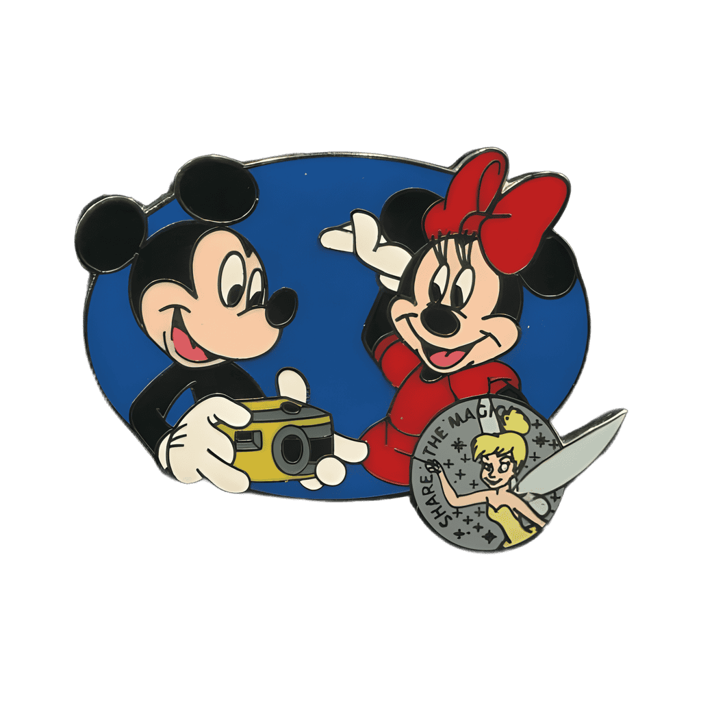 Mickey with Minnie Posing Disney pin
