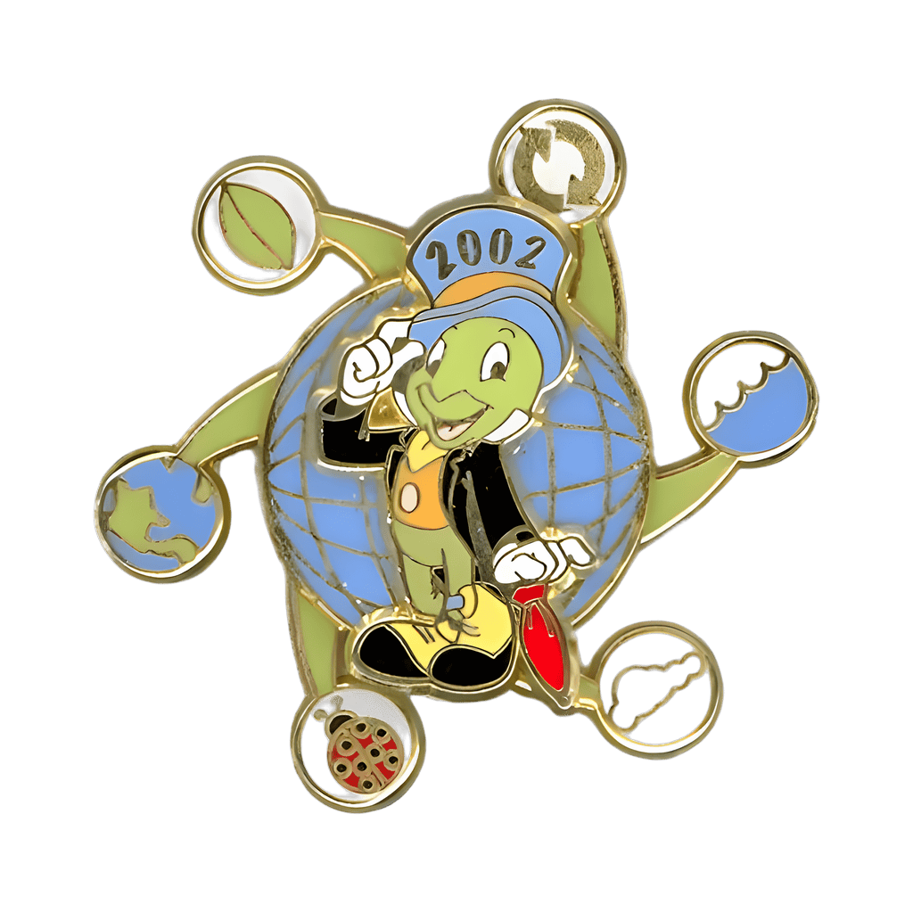 Earth Day - Jiminy Cricket Earth Spinner Disney pin