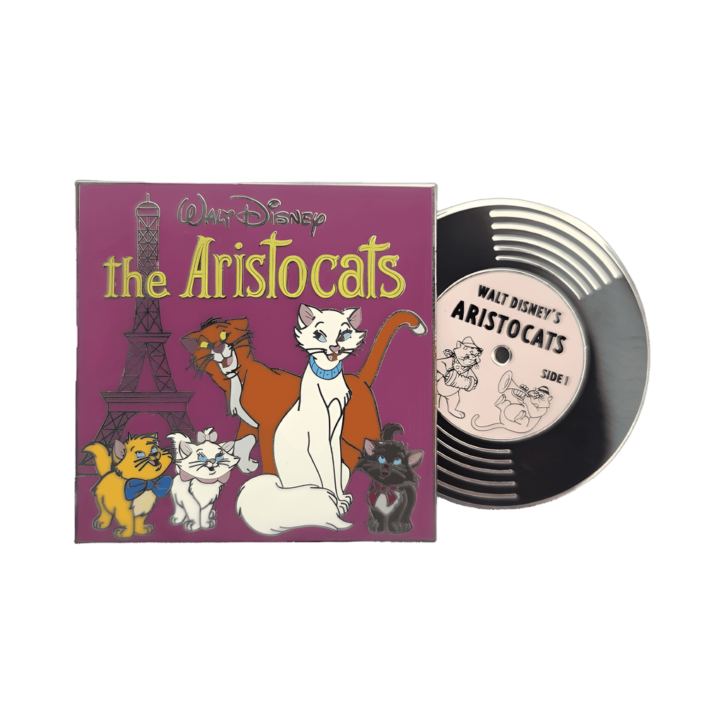 The Aristocats Record Disney pin