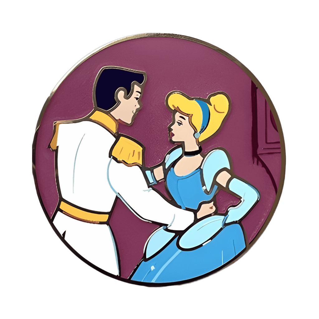 Cinderella Series - Cinderella dancing with Prince Disney pin