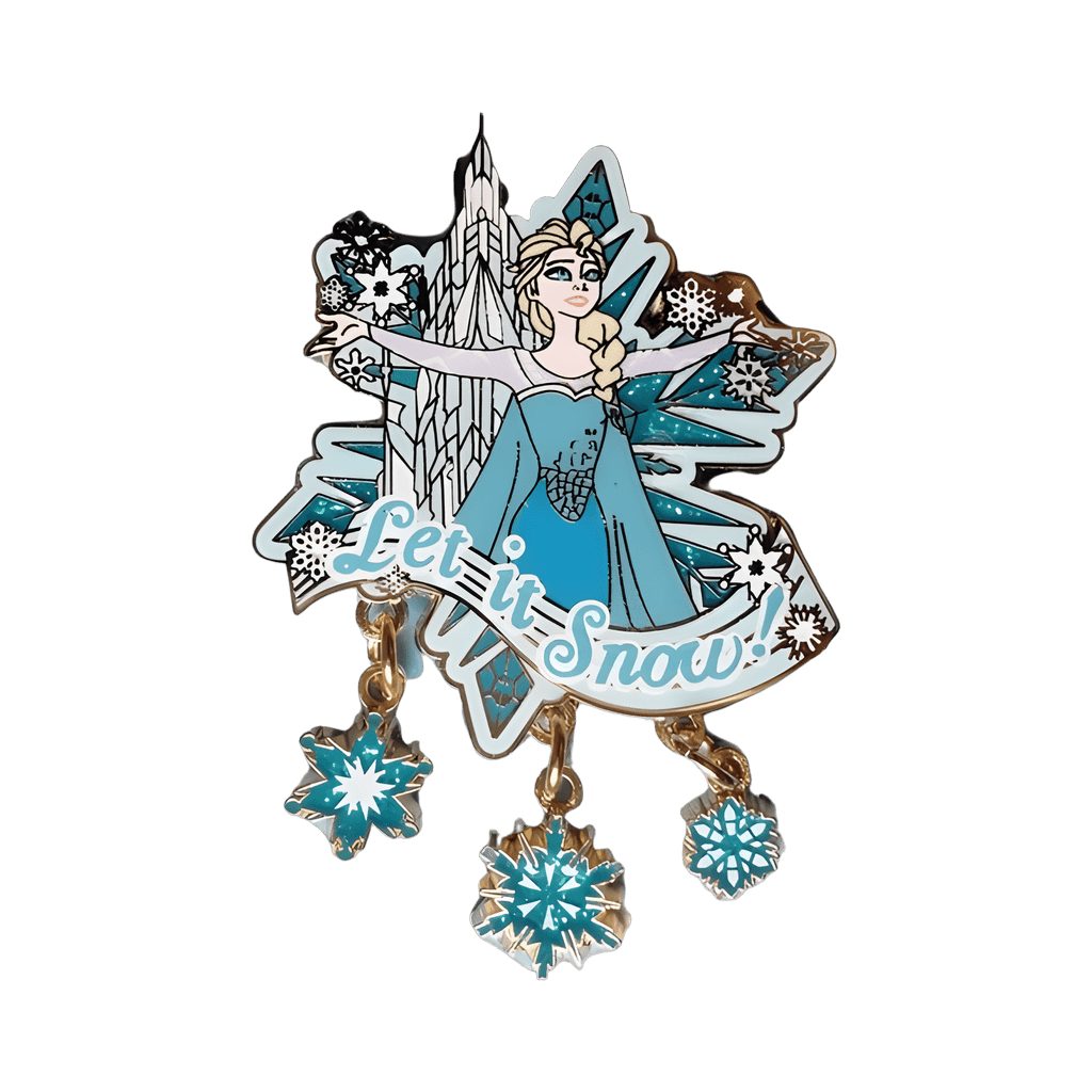 Elsa Let It Snow Disney pin