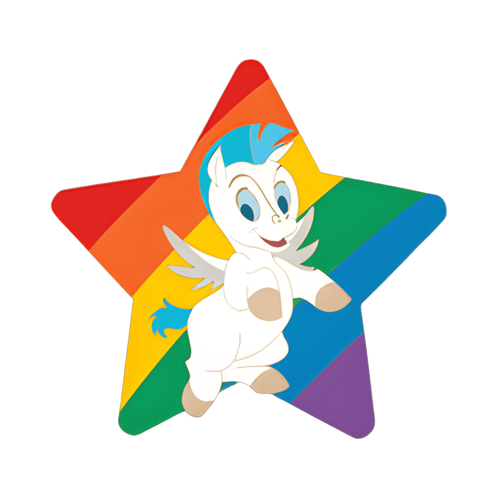 Baby Pegasus Disney pin