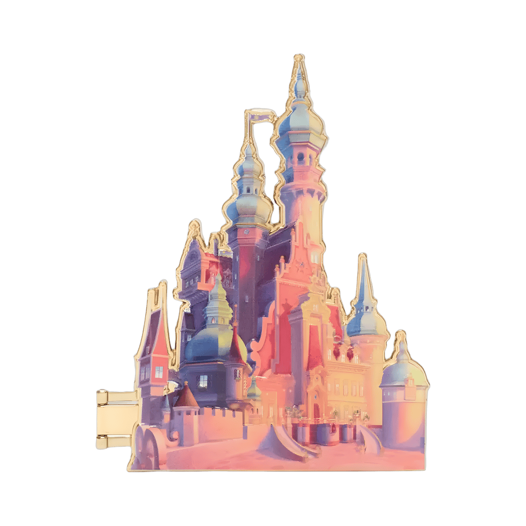 Rapunzel Castle Disney pin