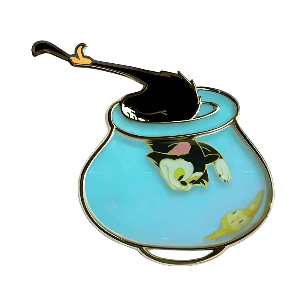 Figaro's Playtime - Glass Pin Disney pin