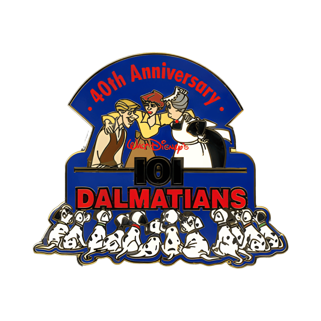 40th Anniversary 101 Dalmatians Disney pin