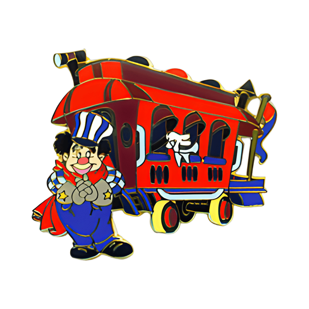 Clown Caboose Float Disney pin