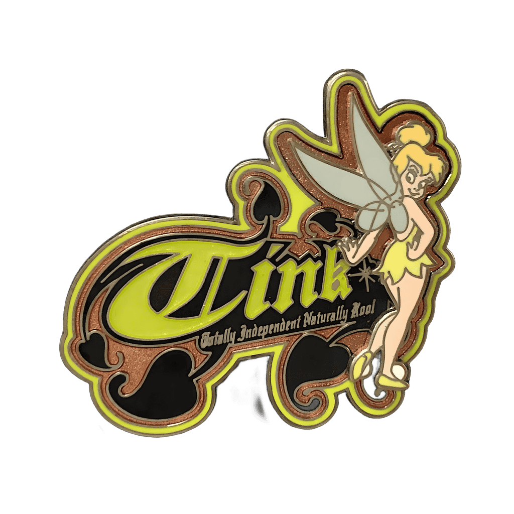Tink Totally Independent Naturally Kool Disney pin