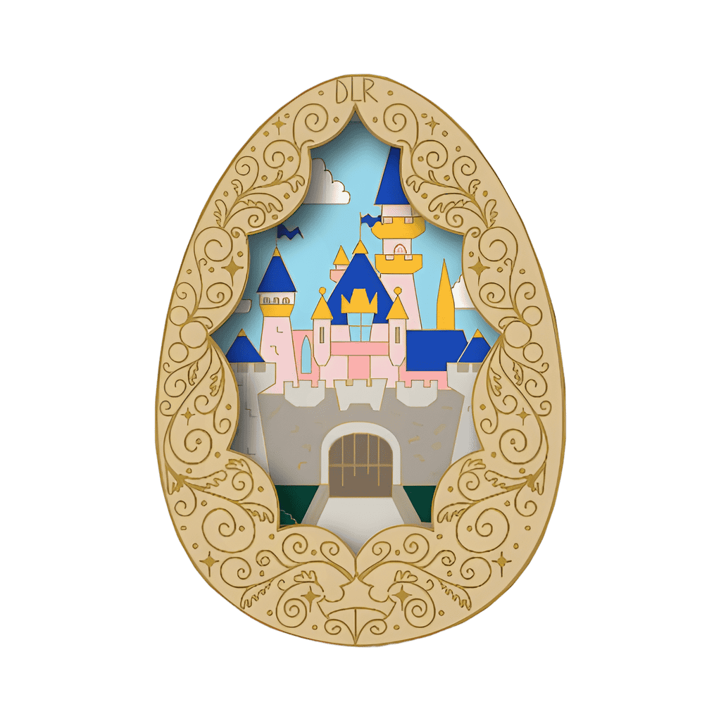 Sleeping Beauty Castle Egg Disney pin