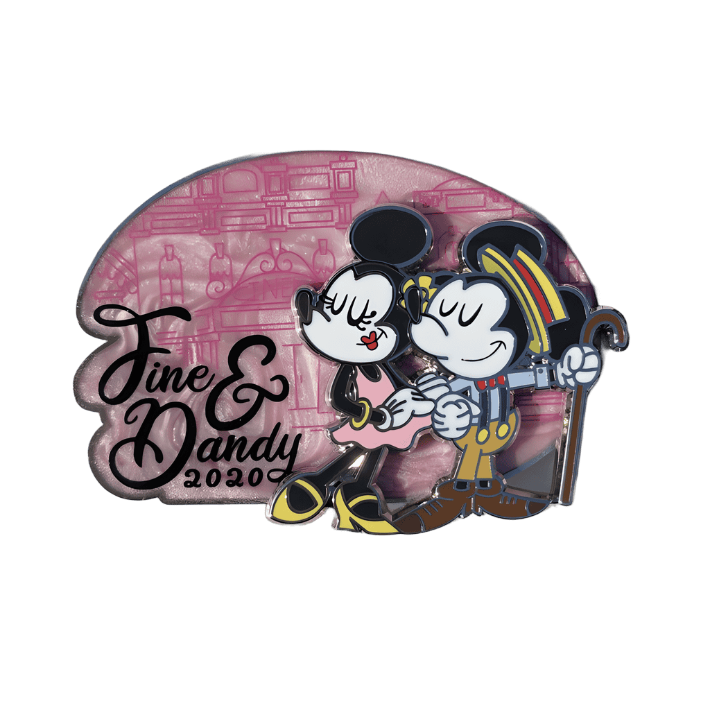 Mickey and Minnie Disney pin