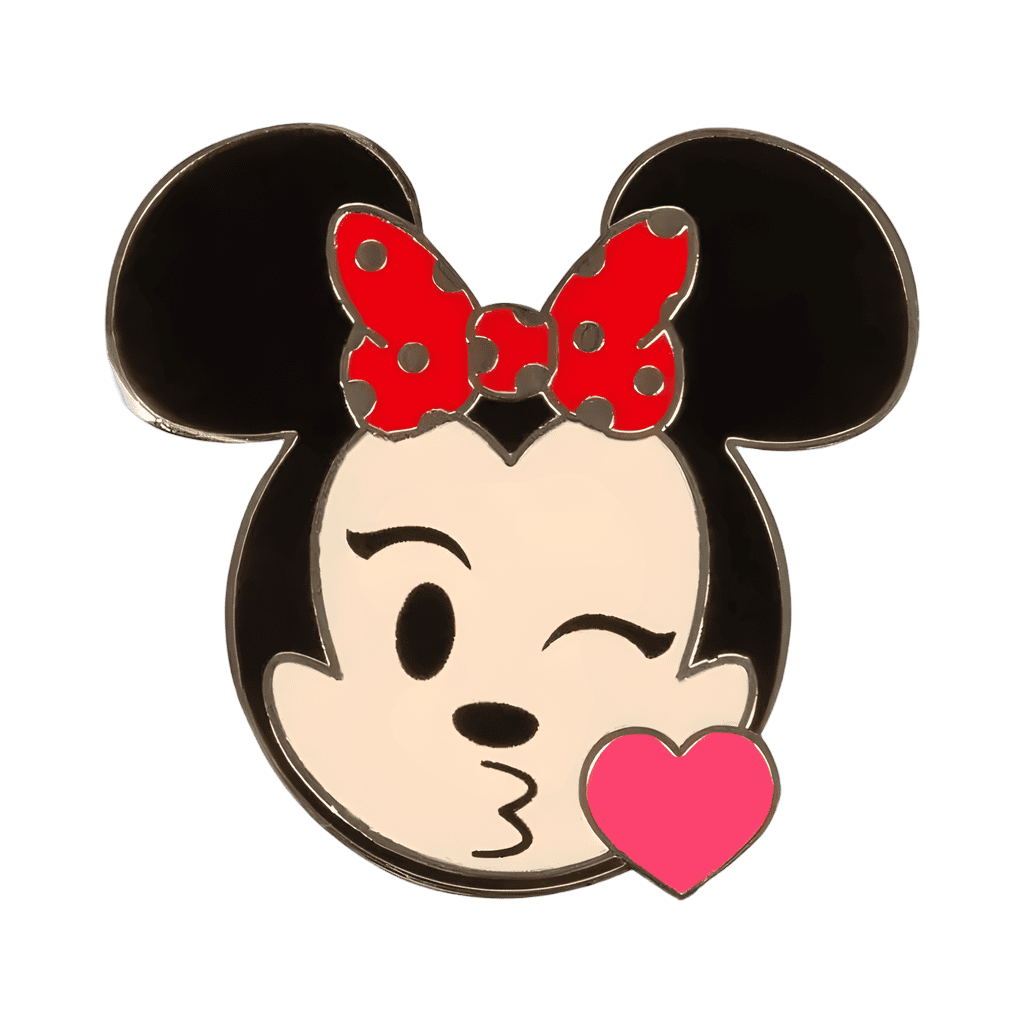 Minnie Blowing A Kiss Disney pin
