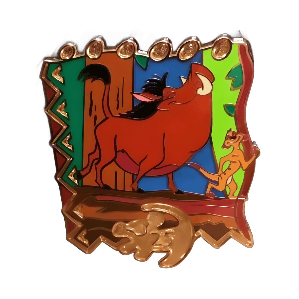 Pumbaa & Timon Disney pin